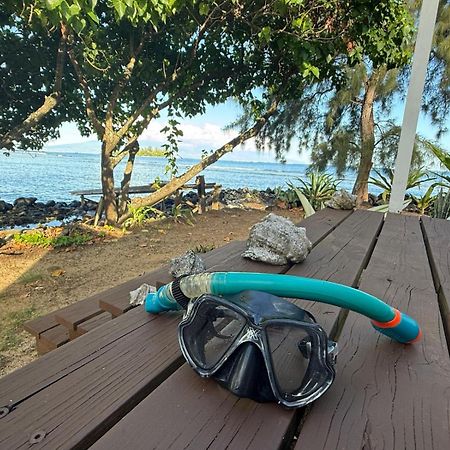 Bungalow Vue Lagon 180 Degre, La Maison Bleue Moorea Eksteriør bilde