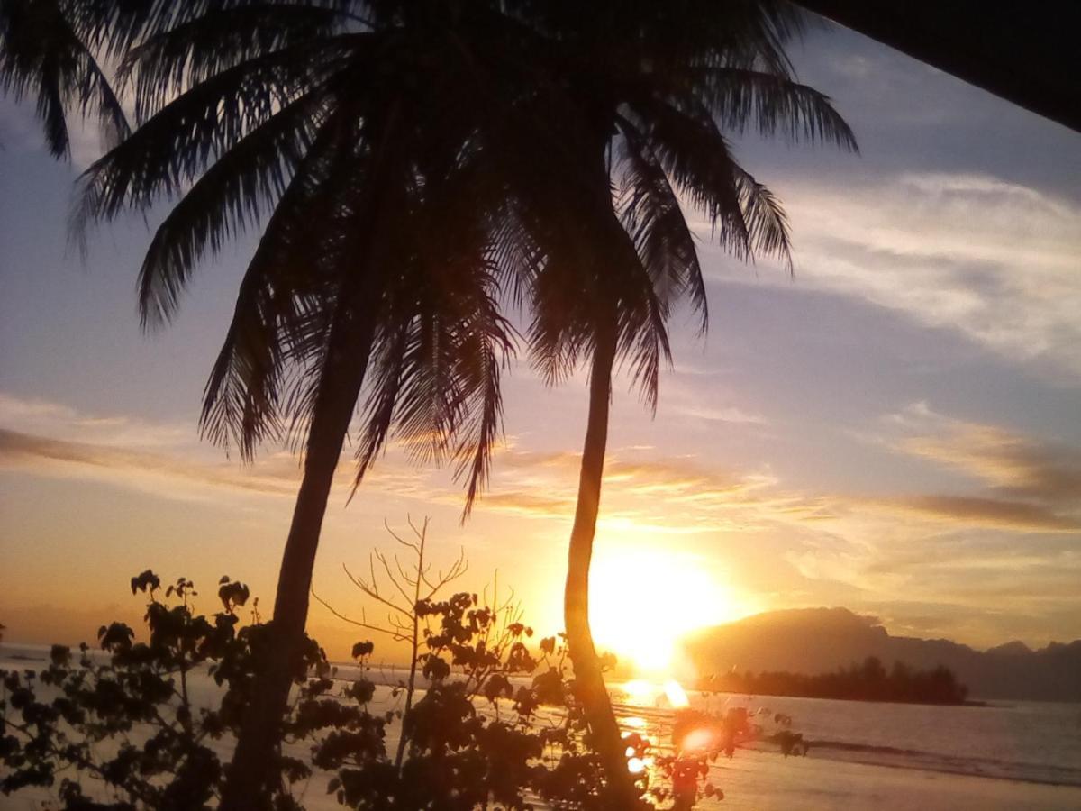 Bungalow Vue Lagon 180 Degre, La Maison Bleue Moorea Eksteriør bilde