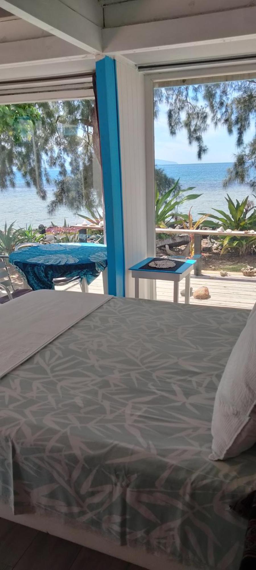 Bungalow Vue Lagon 180 Degre, La Maison Bleue Moorea Eksteriør bilde