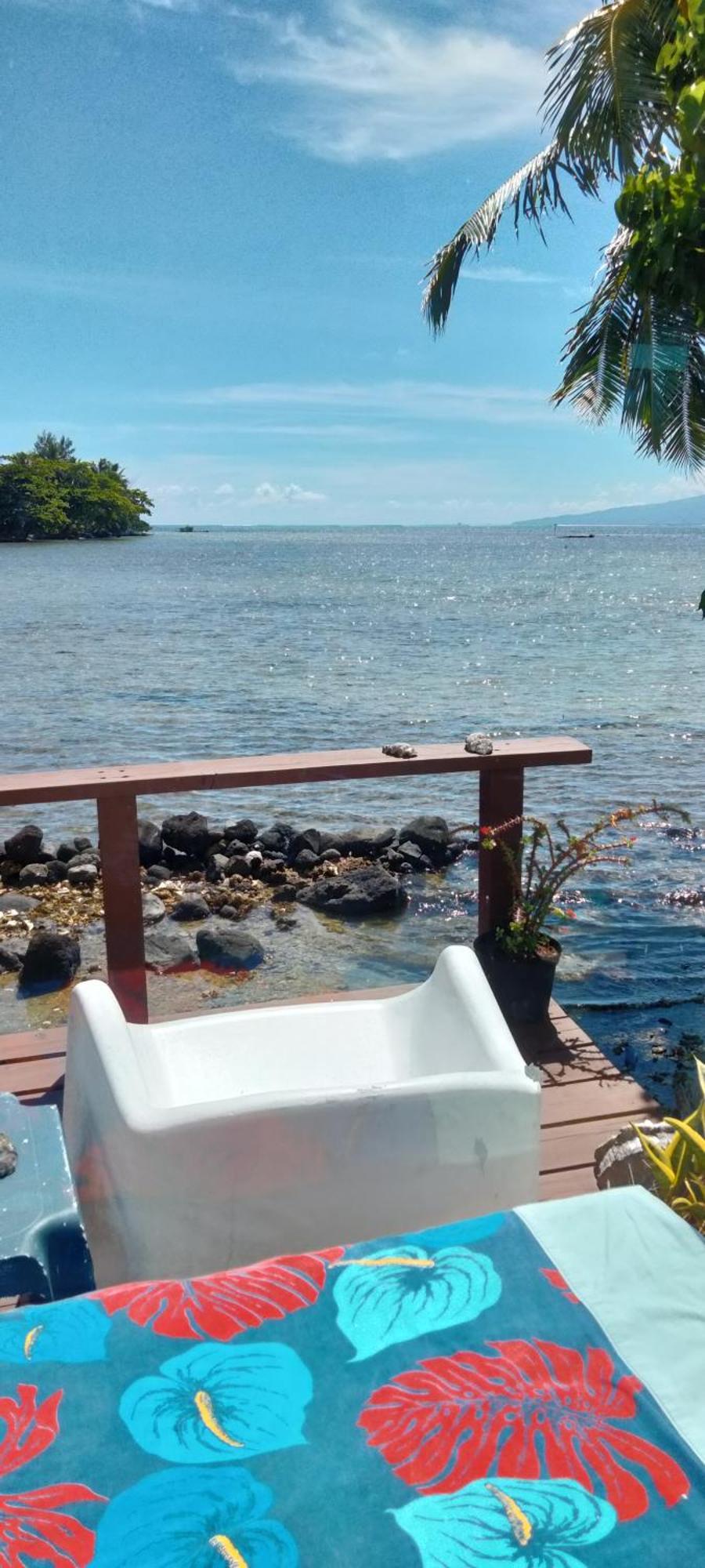 Bungalow Vue Lagon 180 Degre, La Maison Bleue Moorea Eksteriør bilde