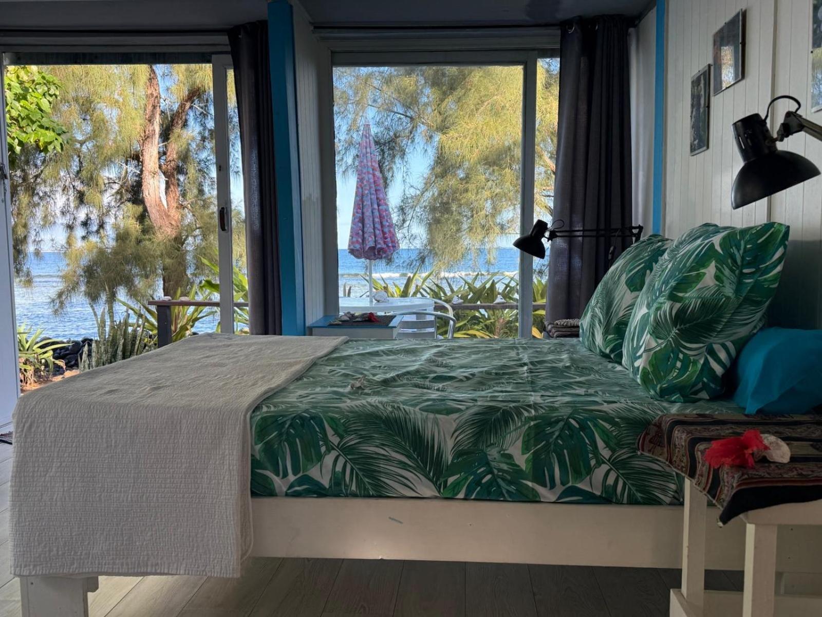 Bungalow Vue Lagon 180 Degre, La Maison Bleue Moorea Eksteriør bilde