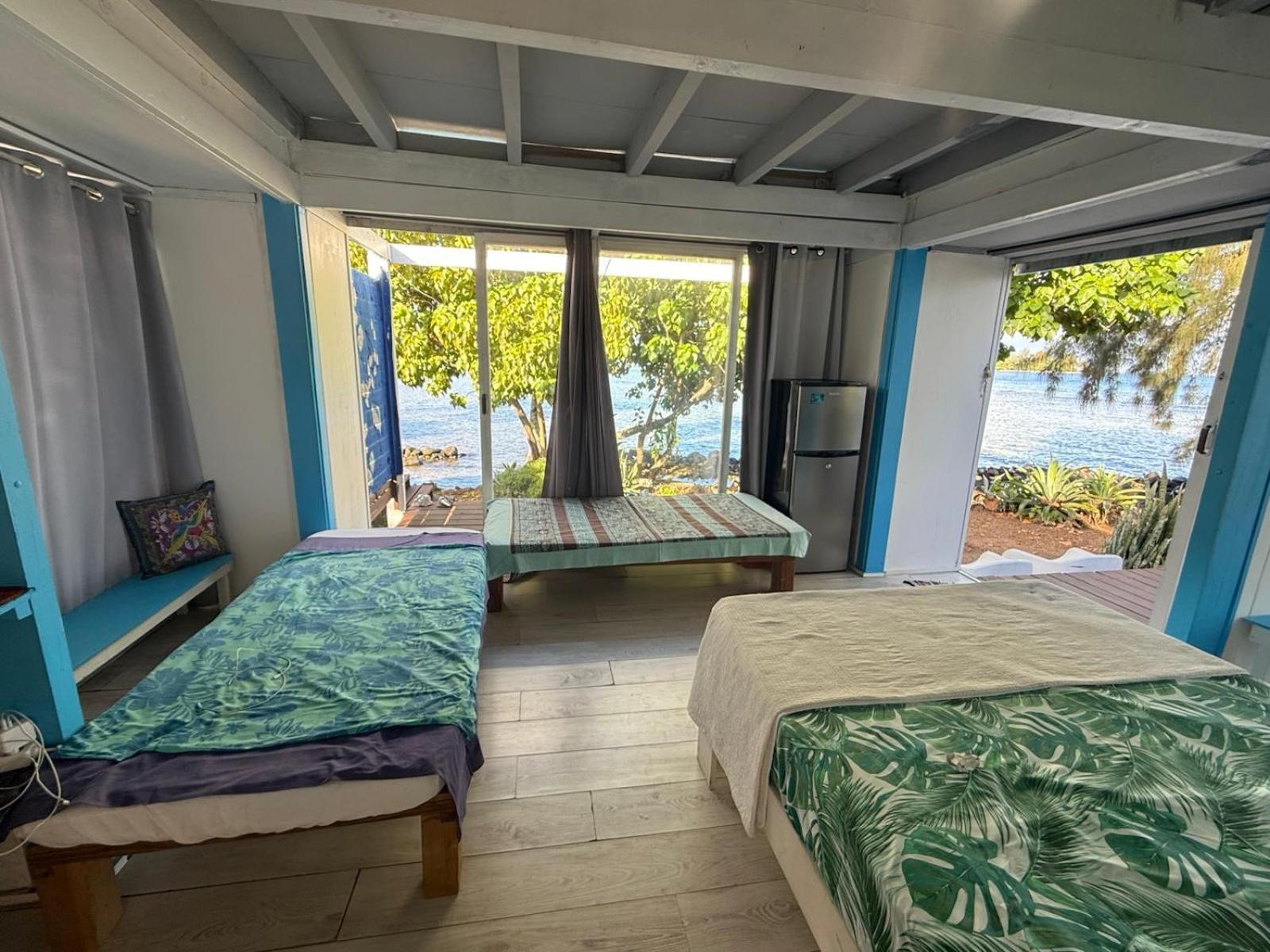 Bungalow Vue Lagon 180 Degre, La Maison Bleue Moorea Eksteriør bilde