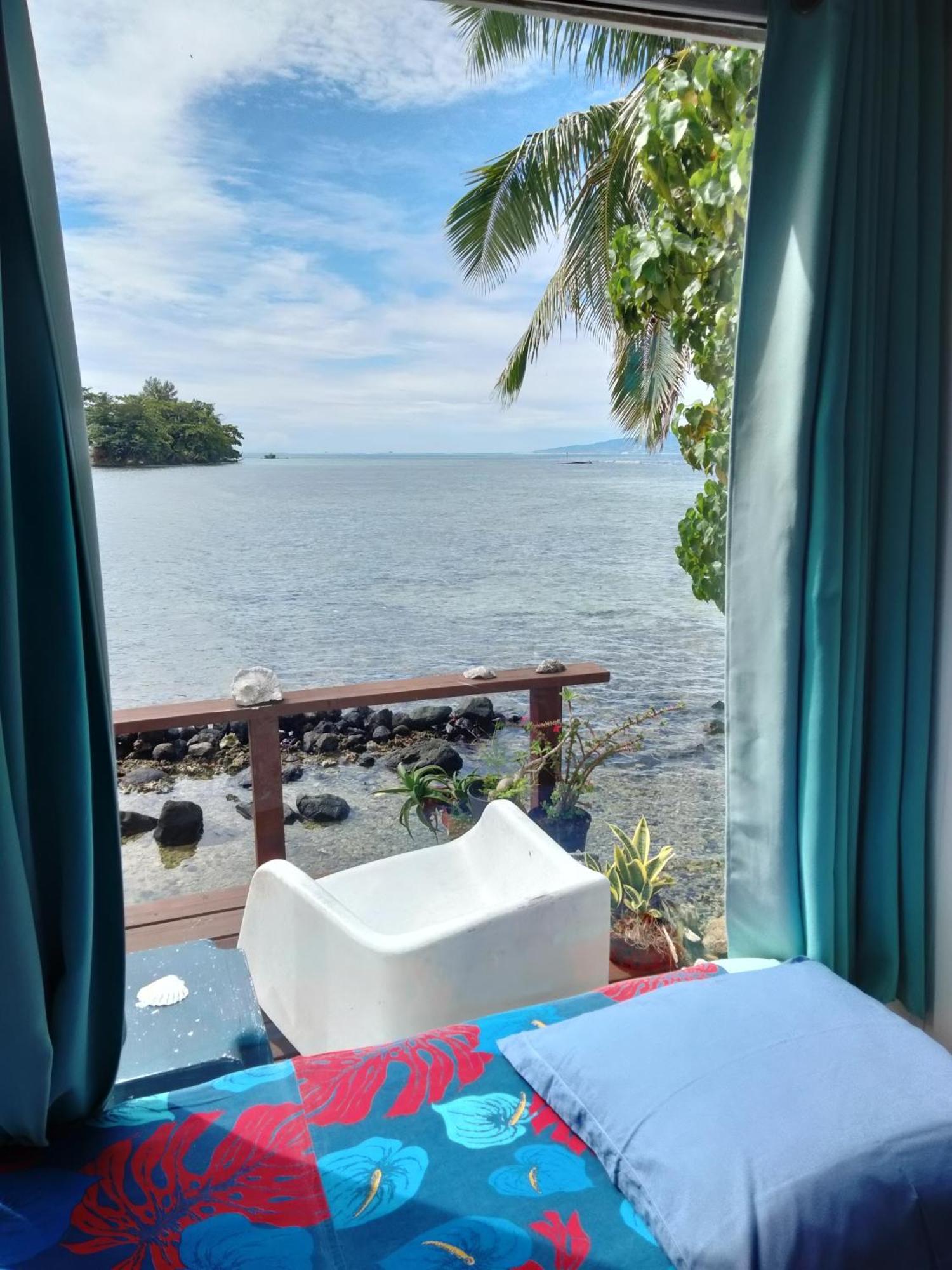 Bungalow Vue Lagon 180 Degre, La Maison Bleue Moorea Eksteriør bilde