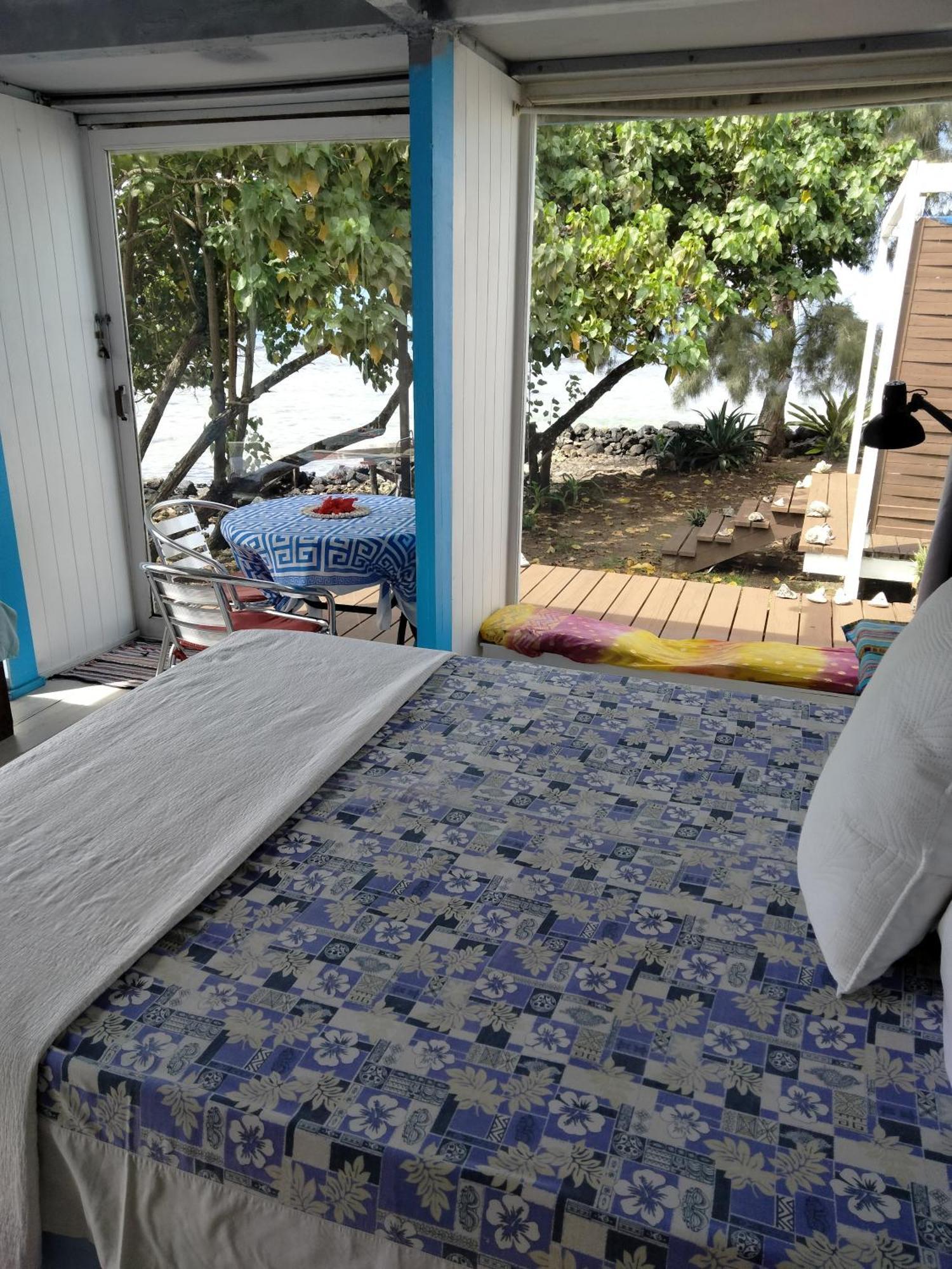 Bungalow Vue Lagon 180 Degre, La Maison Bleue Moorea Eksteriør bilde